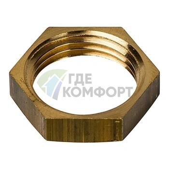 Контргайка STOUT 3/8 латунная - фото 2