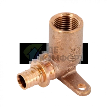 Угольник настенный с внутренней резьбой 16-Rp 1/2, длинный RX+ REHAU (РЕХАУ - 14563621001) - фото 1