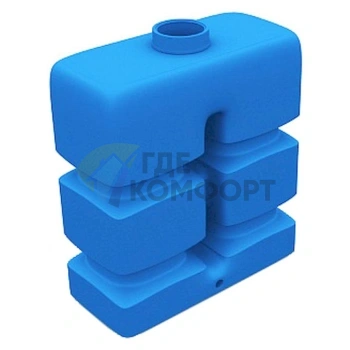 Топливный бак Элгад ПТ 1000Д с выходами под топливную обвязку - фото 2