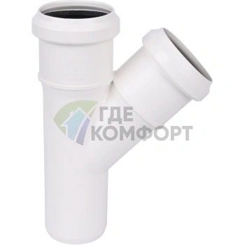 Тройник Sinikon КОМФОРТ ПЛЮС D 050x050x45 508013.k - фото 3