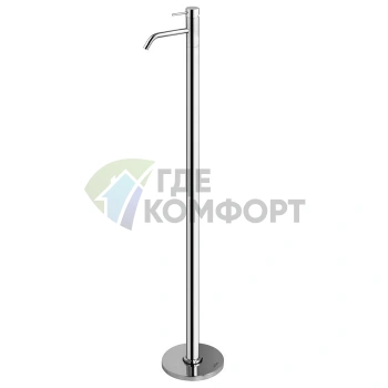 Смеситель для раковины напольный Spillo Up Carlo Frattini хром (F3031/PCR) - фото 1