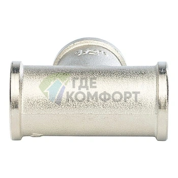 Stout Тройник ВВ никелированный 1/2 - фото 3