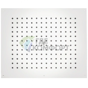 Верхняя душевая панель BOSSINI DREAM-RECTANGULAR 570×470 мм, матовый белый (H38391.045) - фото 1