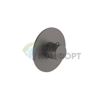 Термостатический настенный смеситель FANTINI AA/27 Matt Gun Metal PVD (33 P5 Y300B) - фото 1