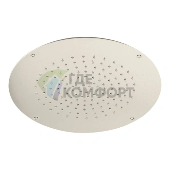 Встраиваемый верхний душ CISAL Zen Shower 40 см «Дождь» в глянцевой полированной нержавеющей стали (ZS025650D2) - фото 1