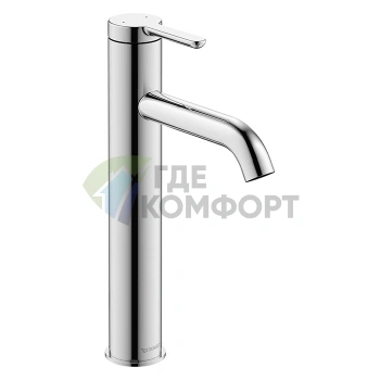 Смеситель для раковины Duravit C.1, высокий (262 мм), цвет хром (C11030002010) - фото 1