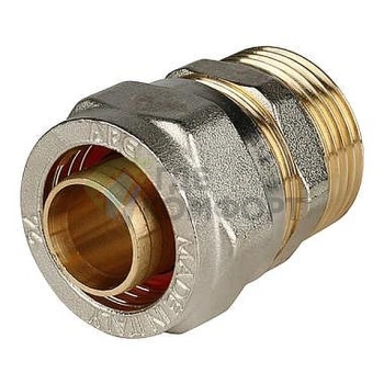 Переходник для металлопластиковых труб STOUT с наружной резьбой НР 1 x 26 резьбозажимной - фото 3