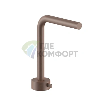 Смеситель для раковины Fantini AF/21, Matt Copper PVD, без донного клапана (27 P9 A006WF) - фото 1