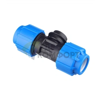 Тройник с внутренней резьбой 32x3/4x32 ПНД Политэк - фото 2