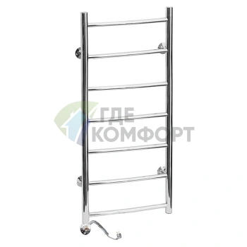 Полотенцесушитель электрический Terminus Классик П7 50x83 E L/R с встроенным тэном - фото 1