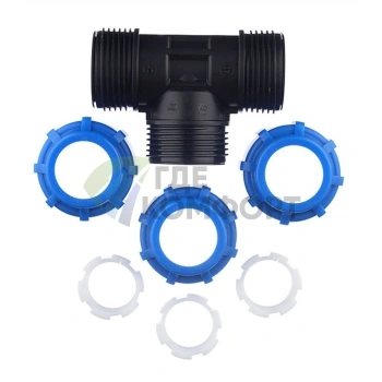 Тройник 40 ПНД Политэк - фото 4