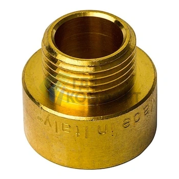 Переходник STOUT ВН 1/2 x 3/8 внутренняя/наружная резьба латунный - фото 2