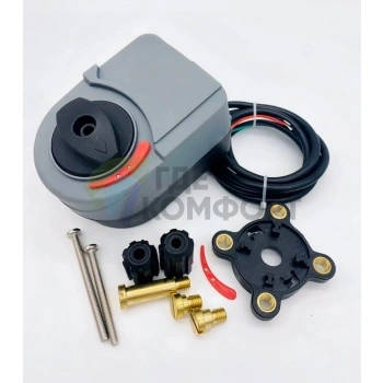 Сервопривод для трехходового смесительного клапана Zeissler 230v 120s 3-х точечный - фото 2