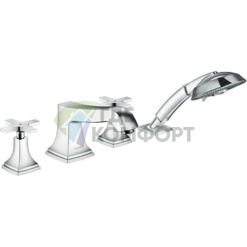 Смеситель Hansgrohe Metropol Classic для борта ванны: элегантность и комфорт