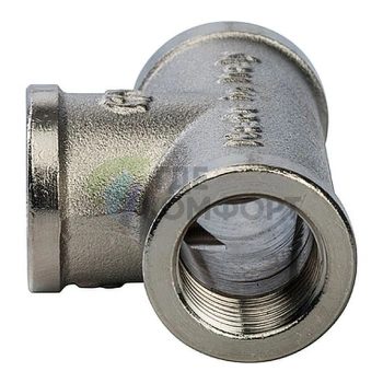 Stout Тройник ВВ никелированный 3/8 - фото 4