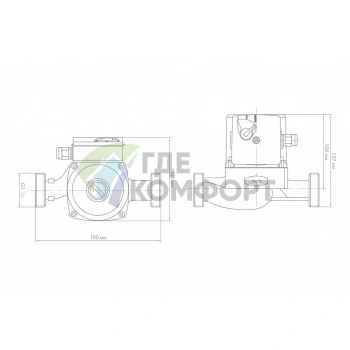 Циркуляционный насос Джилекс Циркуль 25/40 - фото 3