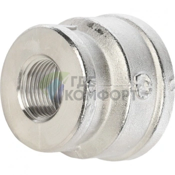 Муфта STOUT ВВ 1 1/4 x 3/4 никелированная - фото 4