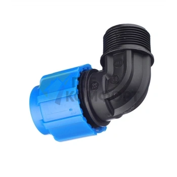 Уголок с наружной резьбой 32x1 1/4 ПНД Политэк - фото 2