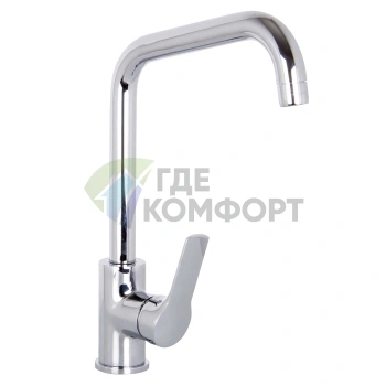 Кухонный смеситель Spillo Up FIMA Carlo Frattini с вращающимся изливом в цвете хром (F3067/1RCR) - фото 1