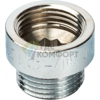 Удлинитель STOUT латунный 1/2 x 10 хромированный - фото 4