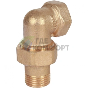 Разъемное угловое соединение, американка ВН 1/2 Stout - фото 2