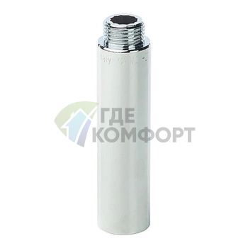 Удлинитель STOUT латунный 1/2 x 80 хромированный - фото 1