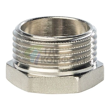 Футорка STOUT 2 x 3/4 никелированная - фото 4