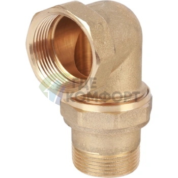 Разъемное соединение американка угловое 1 1/4, латунное Itap - фото 4