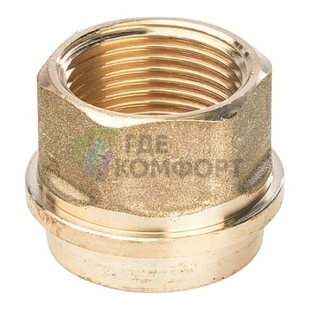 Разъемное соединение STOUT с внутренней резьбой американка ВB 3/4 латунное - фото 4
