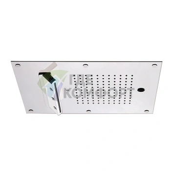 Встраиваемая душевая система Carimali MYDREAM: 121 форсунка, 3 режима воды и хромотерапия (23079XN/S-CRX) - фото 1