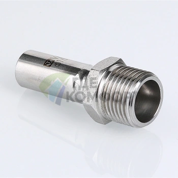 Пресс-вставка с наружной резьбой 35 мм х 1 1/4 из нержавеющей стали VTi.906.I.003507 VALTEC (ВАЛТЕК) - фото 2