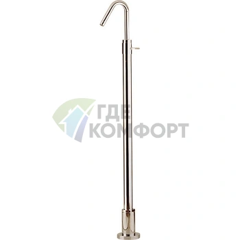 CISAL Step Однорычажный напольный смеситель для раковины в матовом никеле (ST0045102A) - фото 1