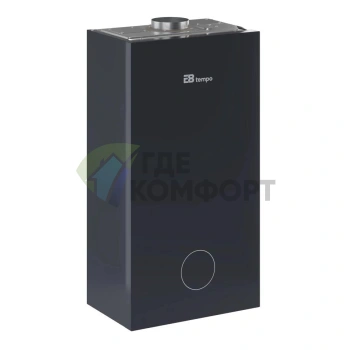 Настенный газовый котел E8 tempo GHA24W (стеклянная панель серый графит) - фото 3