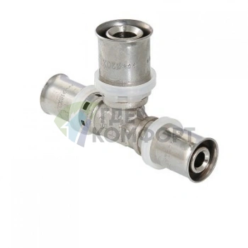 Тройник пресс 20х16х20 Valtec - фото 1