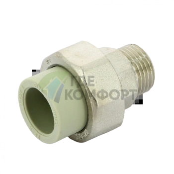 Разъёмное соединение PPR с наружной резьбой 20x1/2 FV-Plast - фото 2