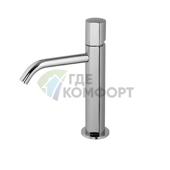 Смеситель для раковины FIMA Carlo Frattini So: хром, 1 отверстие, донный клапан click-clack (F3181CR) - фото 1