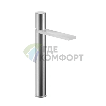 Смеситель для раковины Fantini Milano: матовая натуральная сталь, 1 отверстие (31 93 3006WF) - фото 1