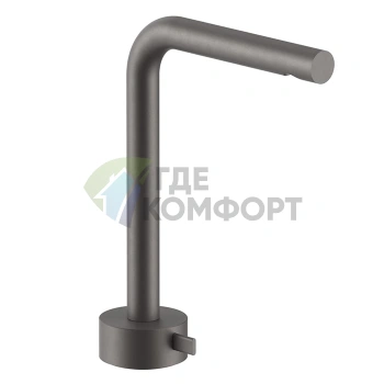 Смеситель для раковины Fantini AF/21 с изливом 155 мм, матовый графит (27 P5 A006WF) - фото 1