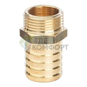 Штуцер с наружной резьбой STOUT НР 3/4 x 20 - фото 1