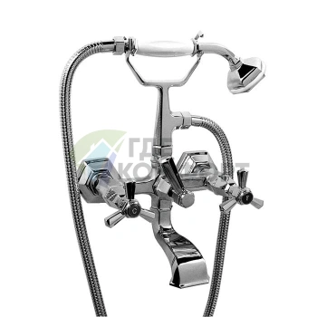 Смеситель для ванны Stella Eccelsa 3274/306 с ручным душем в хроме (EC 02206 CR00) - фото 1