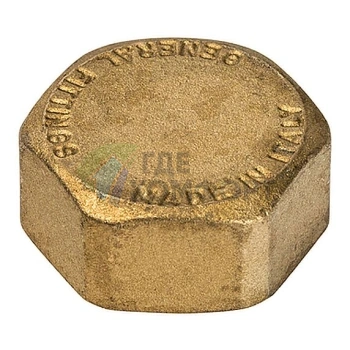 Заглушка STOUT ВР 3/4 внутренняя резьба латунная - фото 1