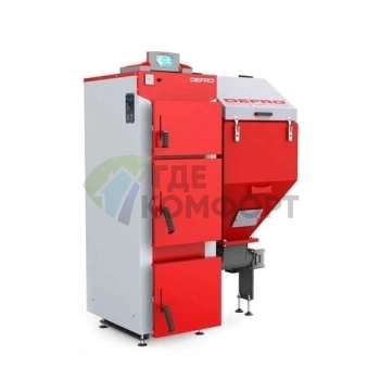 Напольный твердотопливный котел Defro Komfort Eko Luxe 40 - фото 3