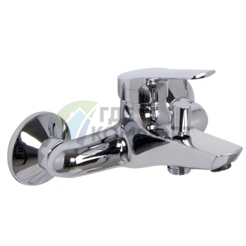 Смеситель для ванны FIMA Carlo Frattini Serie 4 наружного монтажа в хроме (F3764/1CR) - фото 1