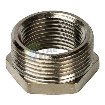 Футорка STOUT 1 1/2 x 1 1/4 никелированная - фото 2