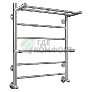 Полотенцесушитель водяной Terminus эконом Анкона с полкой 32/18 П6 500x616