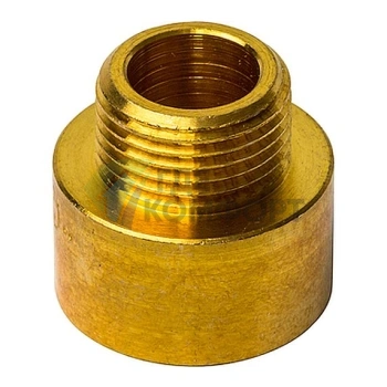 Переходник STOUT ВН 3/4 x 1/2 внутренняя/наружная резьба латунный - фото 2