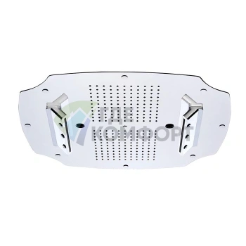 Встраиваемая потолочная система Carimali MYDREAM COLONIAL 550x500 мм с 242 форсунками и 4 потоками воды в цвете хром (23076XN/S-CRX) - фото 1