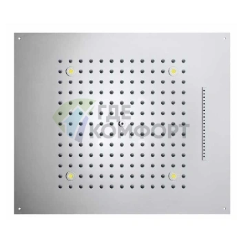 Верхний душ BOSSINI DREAM/2 с LED-подсветкой RGB и хромированным покрытием (H38906.030) - фото 1