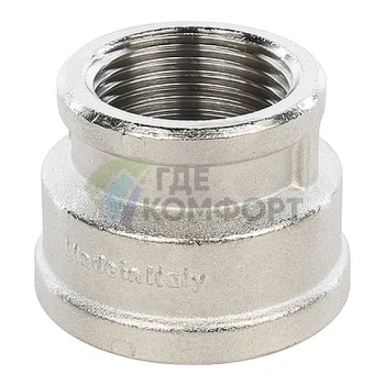 Муфта STOUT ВВ 1 1/4 x 1 никелированная - фото 1