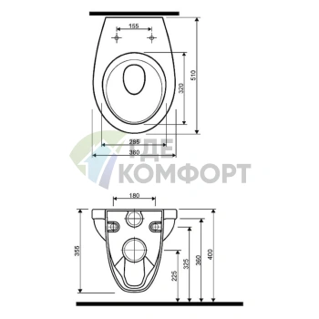 Подвесной унитаз IFO Hitta со скрытым монтажом: стиль и функциональность - фото 4
